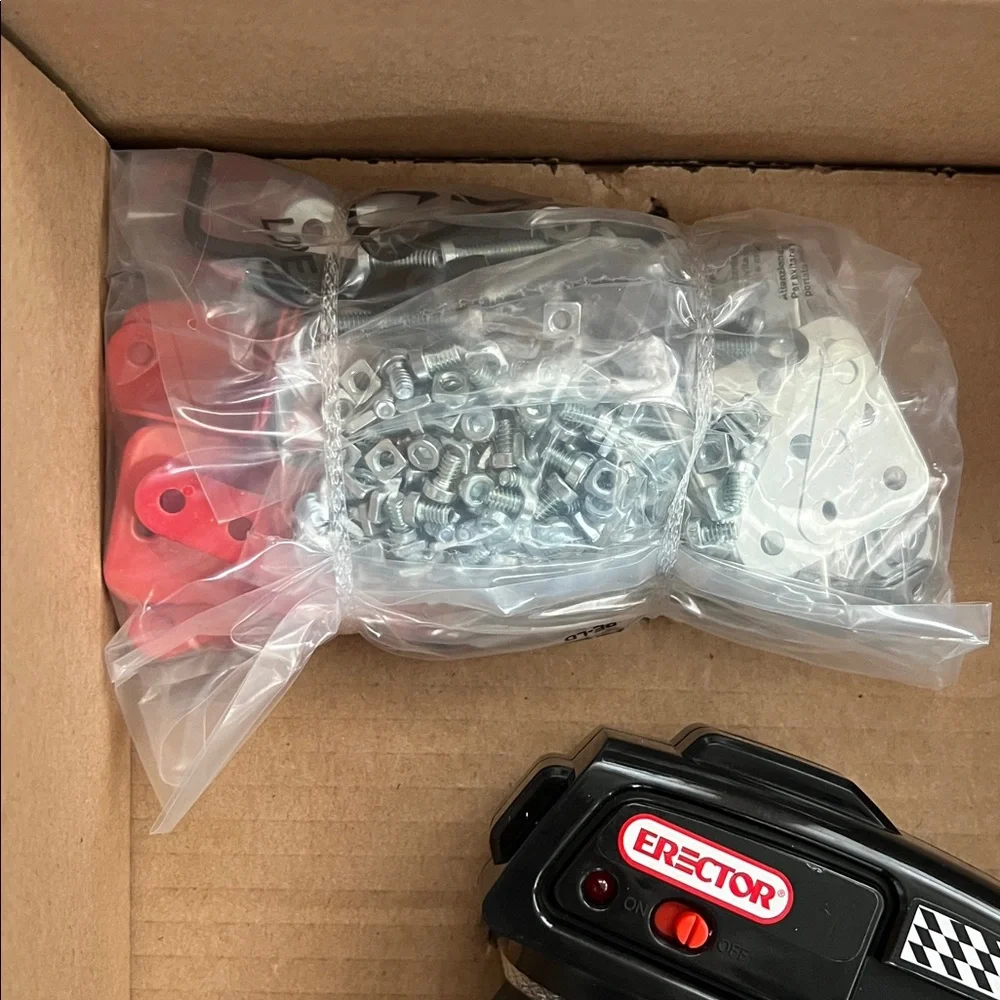 🆕2005 VTG Erector Meccano Turbo RC Pro #8350 2-in-1 Radio Control Kit Open Box